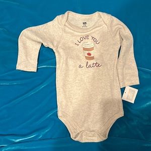 I love you Latte Onesie